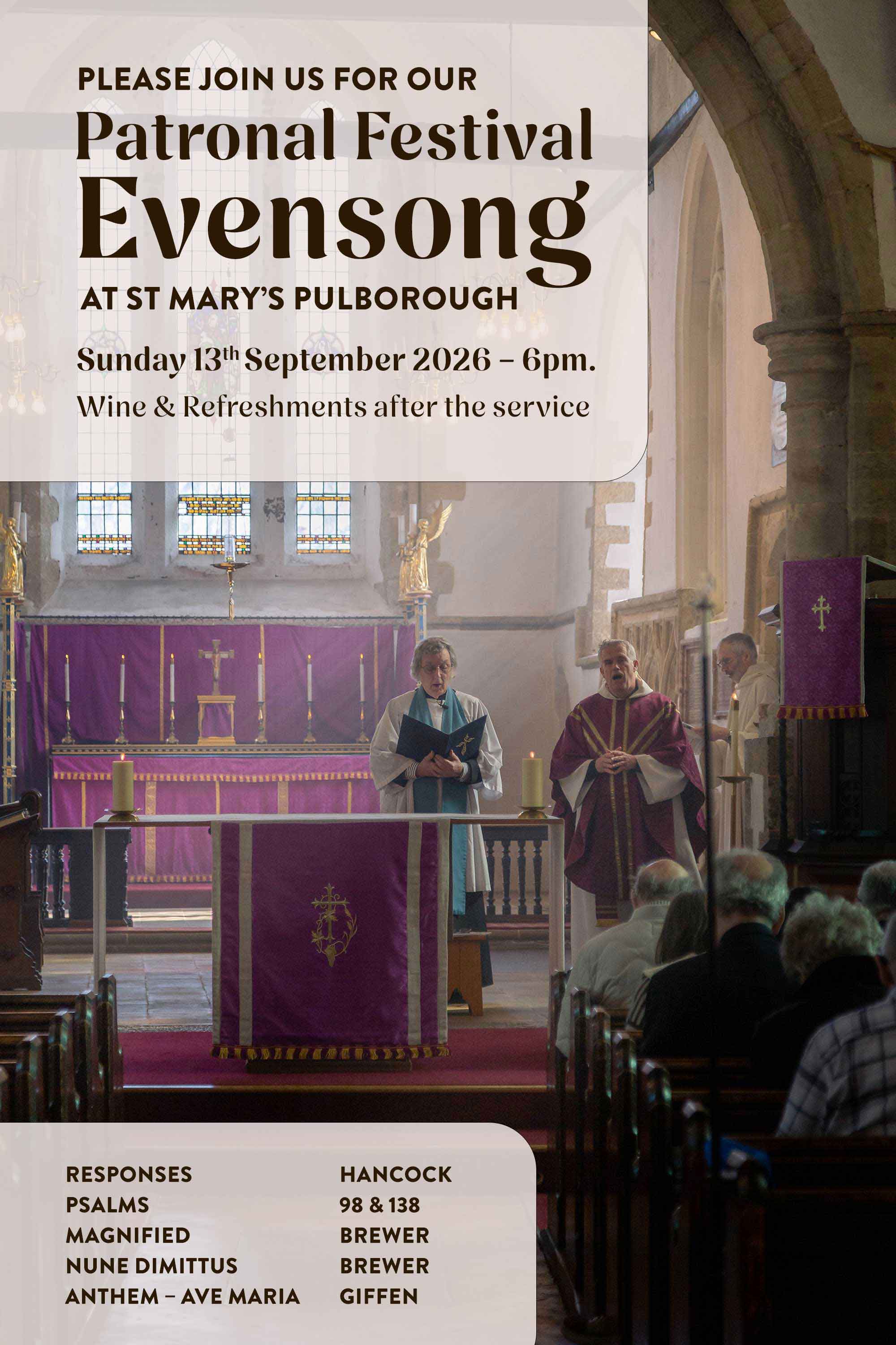 evensong poster