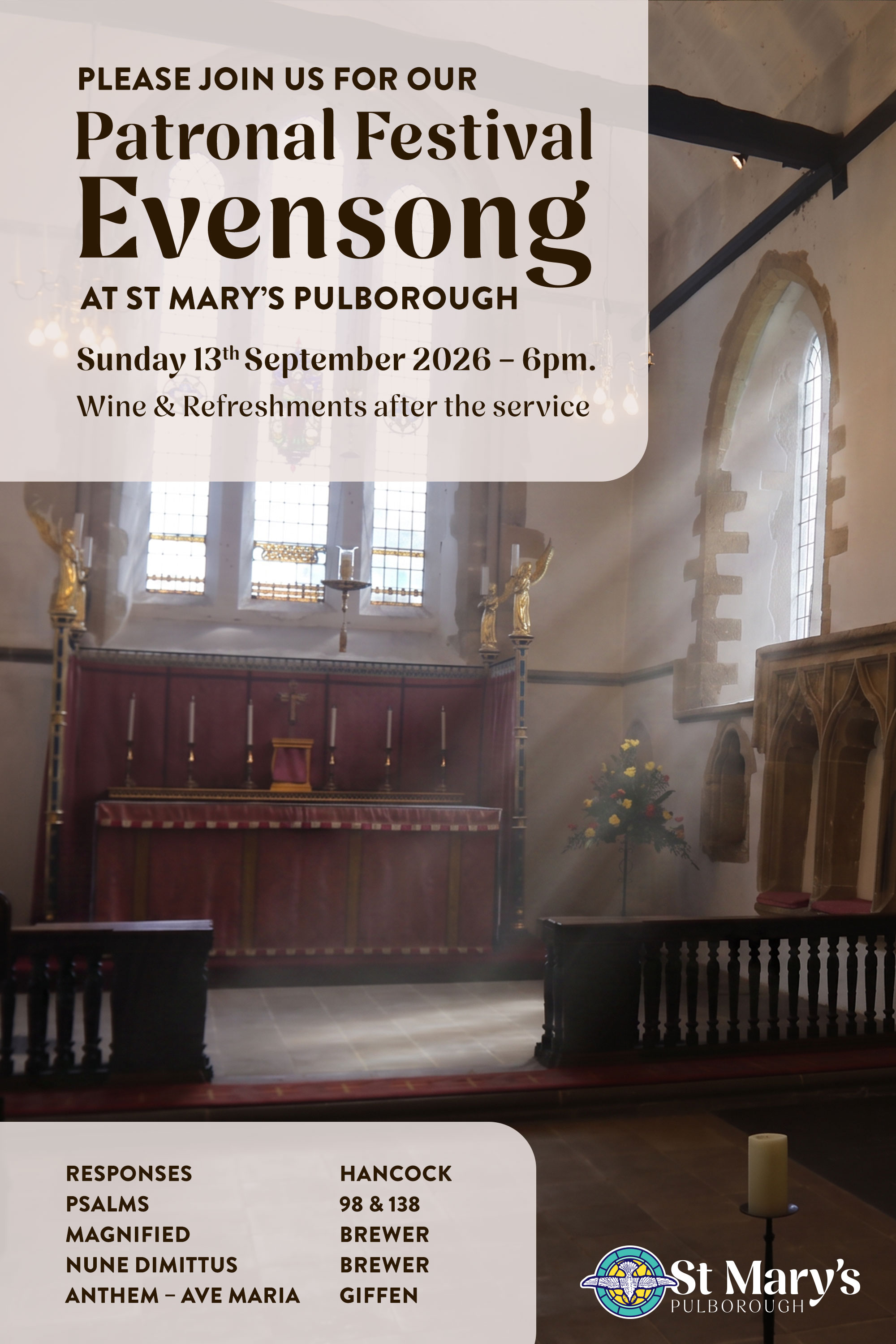 evensong poster